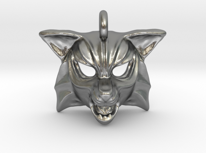 Fox Small Pendant 3d printed