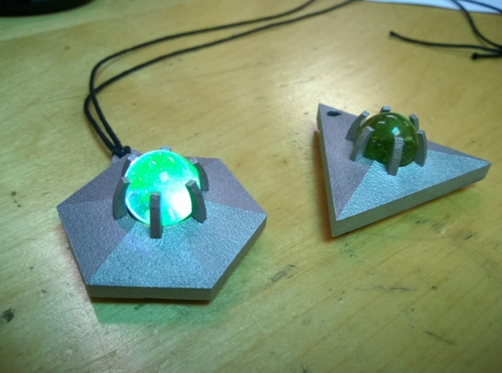 project: uranium triangle body 3d printed 
