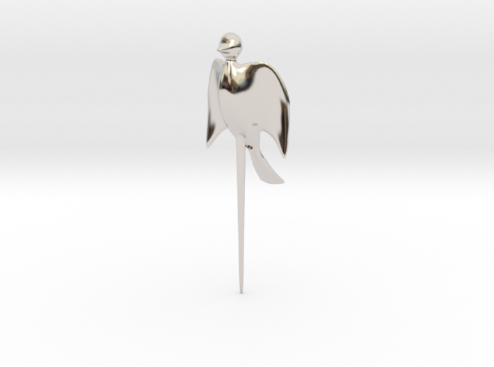 Bird shaped fork 3d printed
