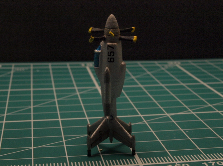 Lockheed XFV-1 Salmon 6mm 1/285 3d printed 
