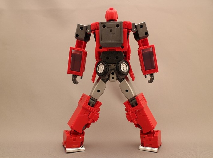MP Ironhide Ratchet waist armor movable joint 3d printed 