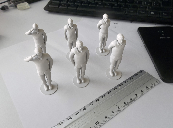 Male Soldier Standing 3d printed