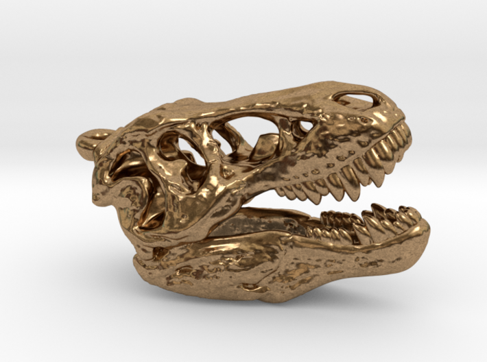 Tyrannosaurus rex pendant 25mm with loop 3d printed 