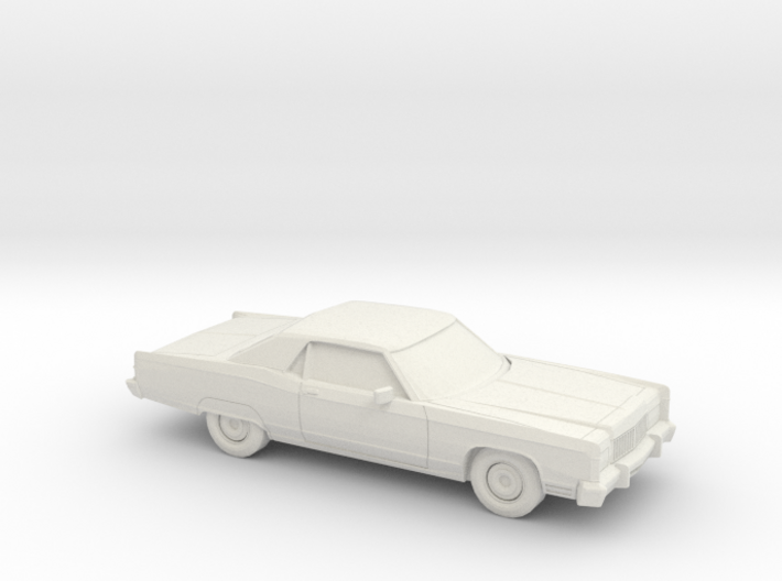 1/87 1974 Lincoln Continental Coupe 3d printed