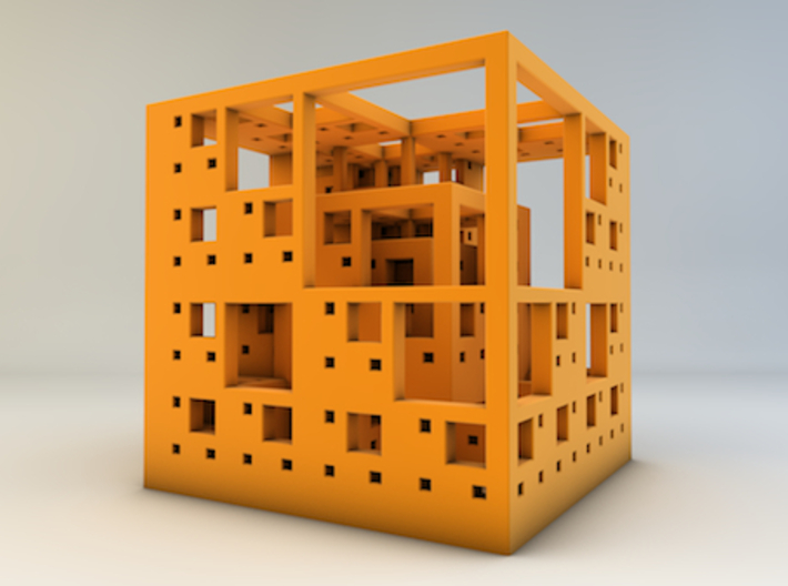 Menger Cube 3d printed