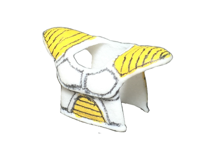 Custom Saiyan Armor (Torso) DBZ Inspired for Lego 3d printed