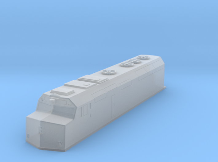 F40PH Shell - Zscale 3d printed