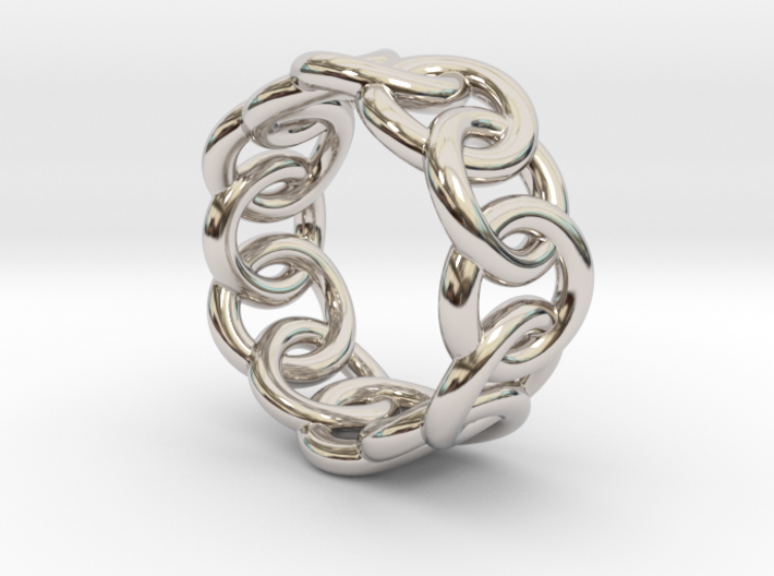 Chain Ring 33 – Italian Size 33 3d printed