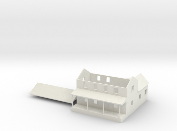 CBR Section Foreman House - Z Scale 3d printed 