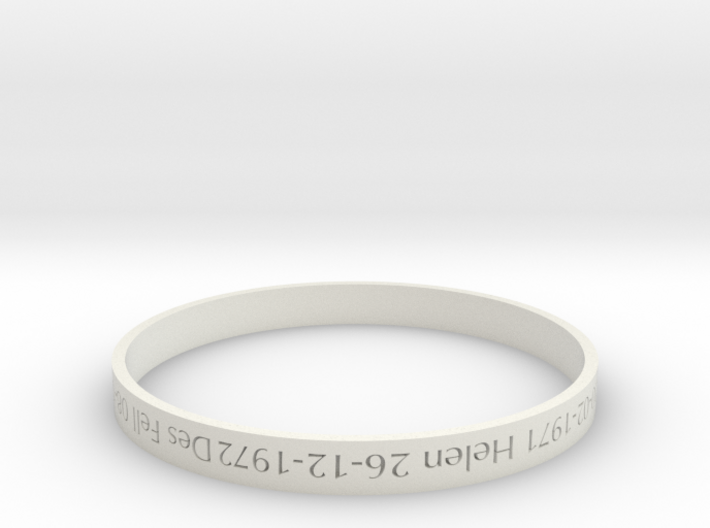 Family Bangle - heritage piece 3d printed