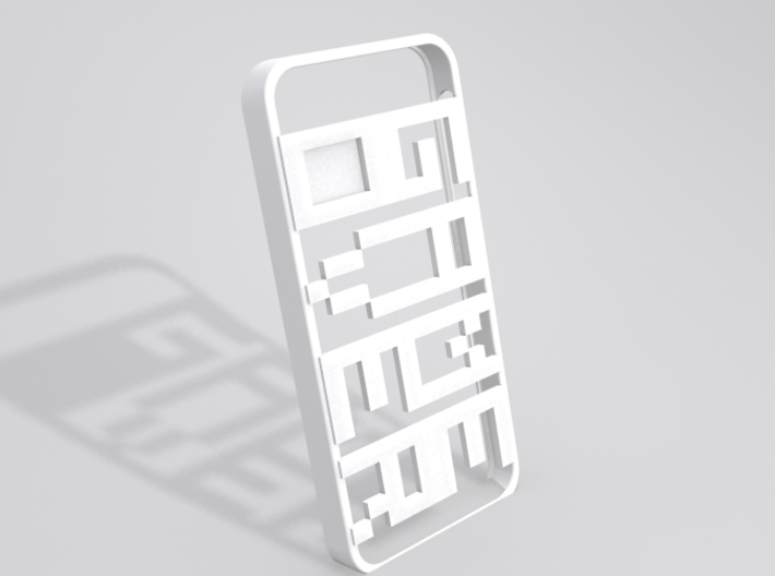 GAMEOVER iPhone 5 Case 3d printed Sample render