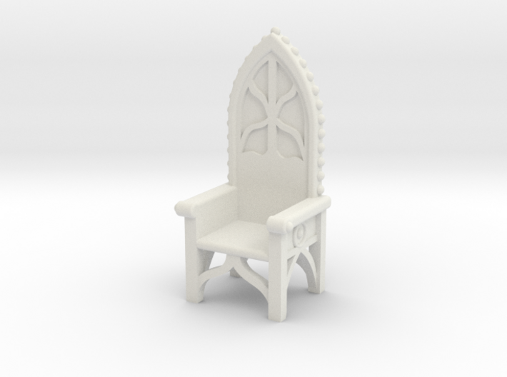 Gothic Chair 4 3d printed 