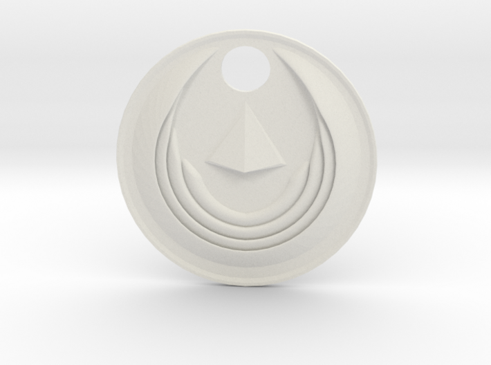 Winged Medallion 1 3d printed 
