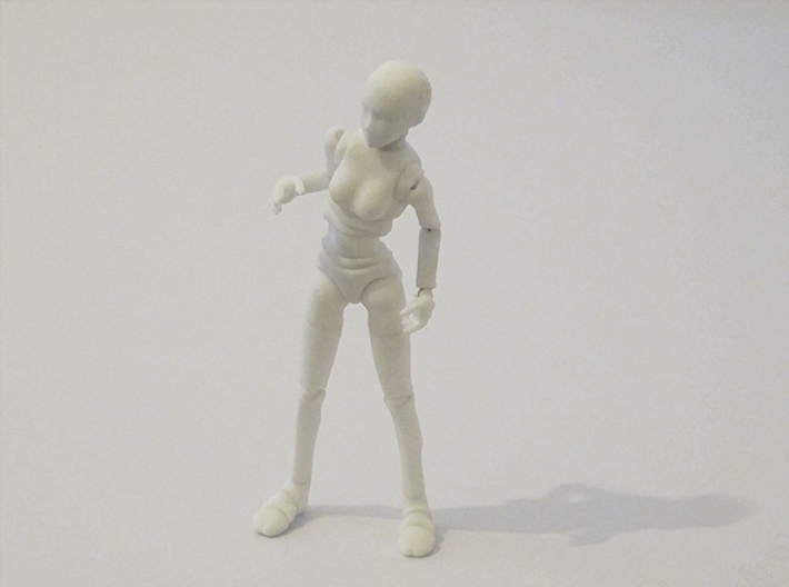 1/16 FEMALE ball jointed doll kit 3d printed 