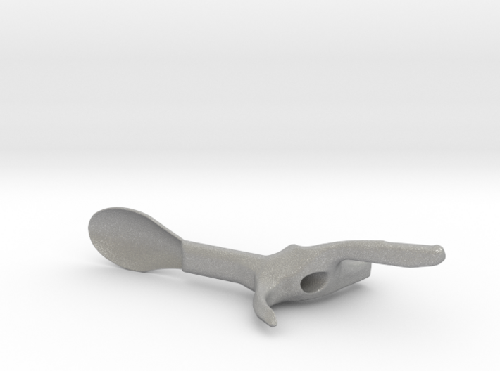 Left Hand Large Spoon 3d printed