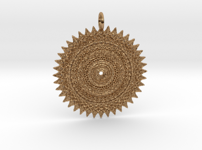 Looking at the Sun Pendant 3d printed