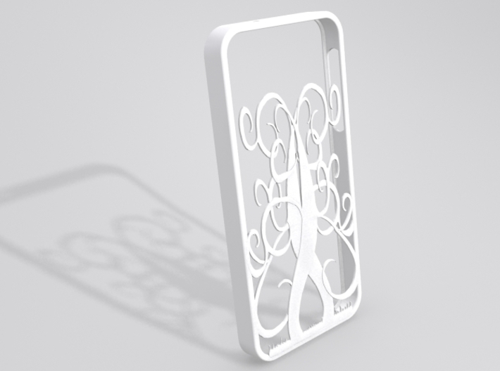 Spiral Tree iPhone 5 case 3d printed Sample render