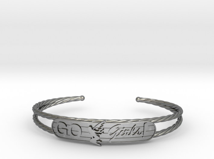 Go Girls Bracelet 3d printed