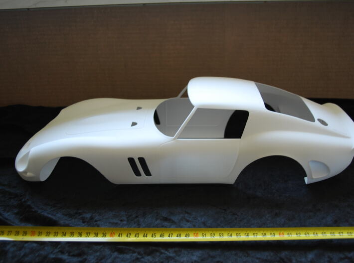 Ferrari 250 GTO body scale 1/8 3d printed 