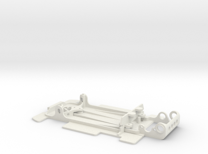Slot car chassis for 962 CKH 1/28 3d printed