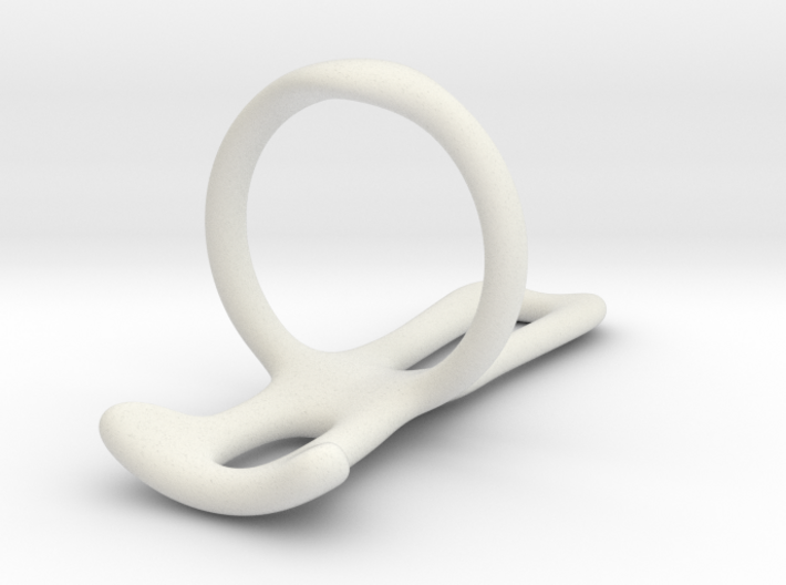 Trigger Ring splint (Smooth) Us size 12 3d printed