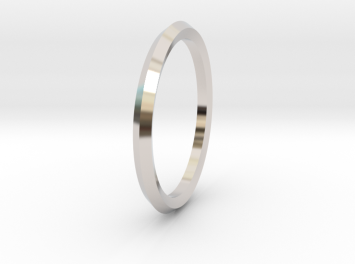 Penta Ring - An unconventional Wedding Ring 3d printed