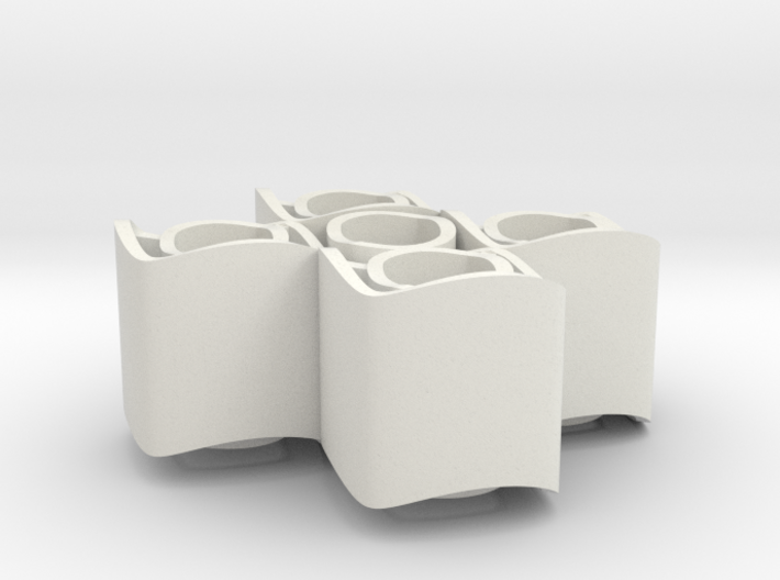 Ambiguous Cylinders : Concentrics 3d printed 