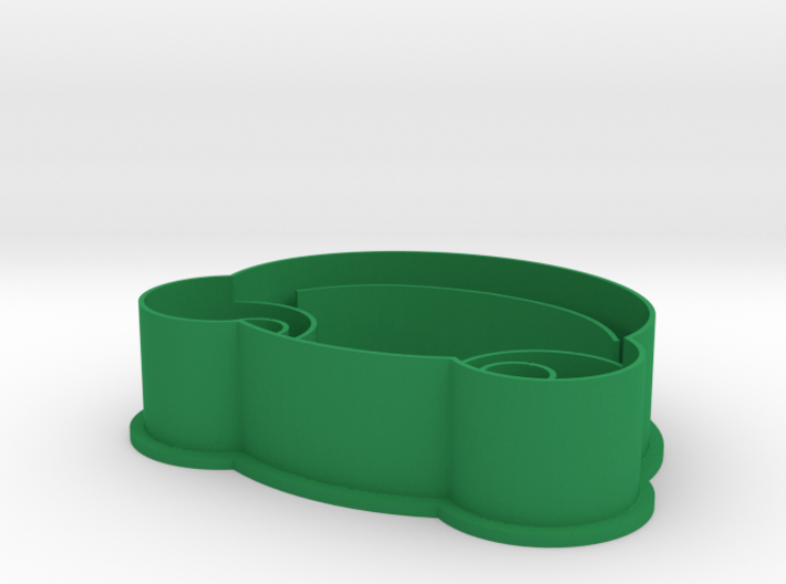 Sapo Pepe Frog Cookie Cutter 3d printed