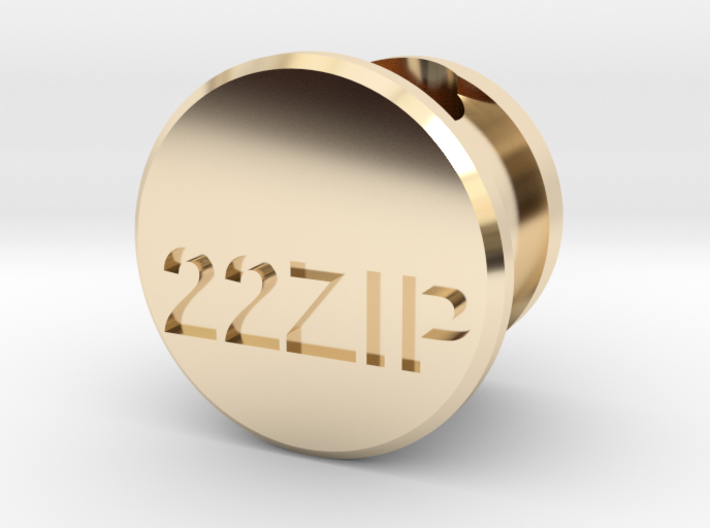22 Zipper Mag Tube Plug 3d printed