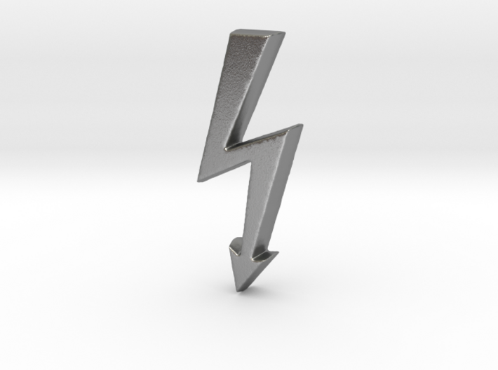 Electrical Hazard Lightning Bolt 3d printed