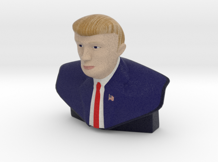 The Donald Trump Statue - Small &amp; Color 3d printed &quot;The Donald&quot; Trump Stature - Small &amp; Color