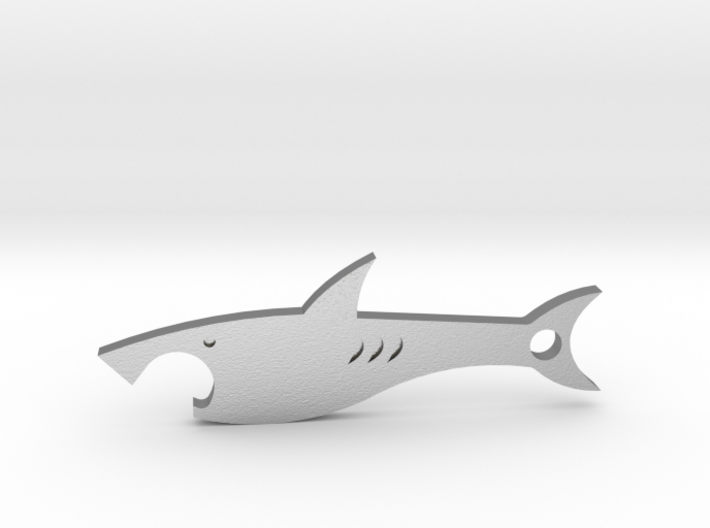 Shark bottle opener 3d printed