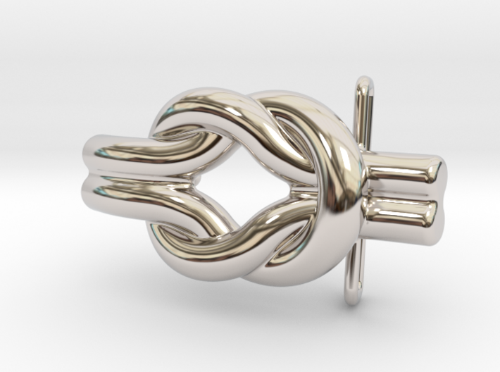 Knot Of Hercules Belt Buckle 3d printed