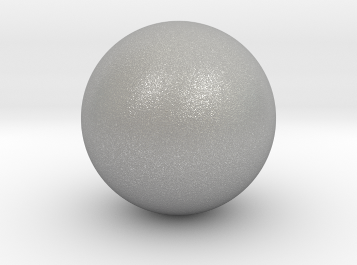 Solid Sphere (6.5cm diameter) 3d printed