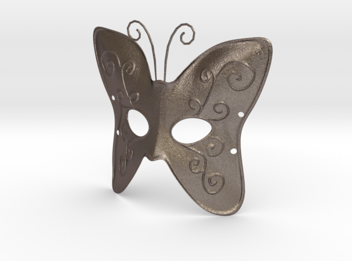 Splicer Mask Butterfly 3d printed