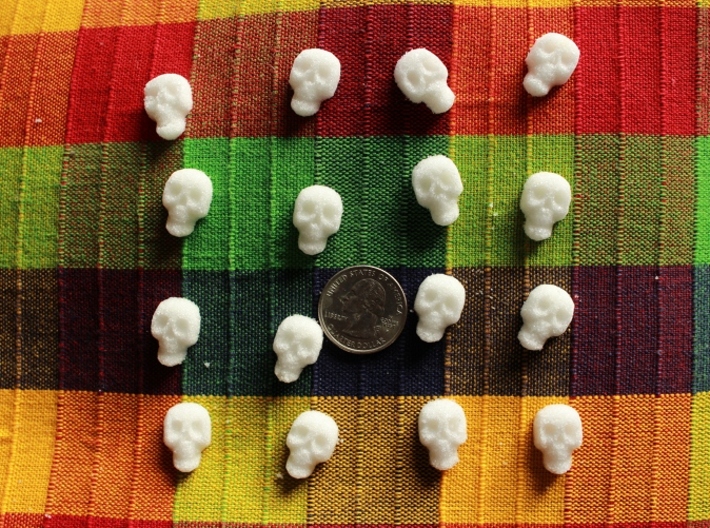 Mini Sugar Skull Mold 3d printed