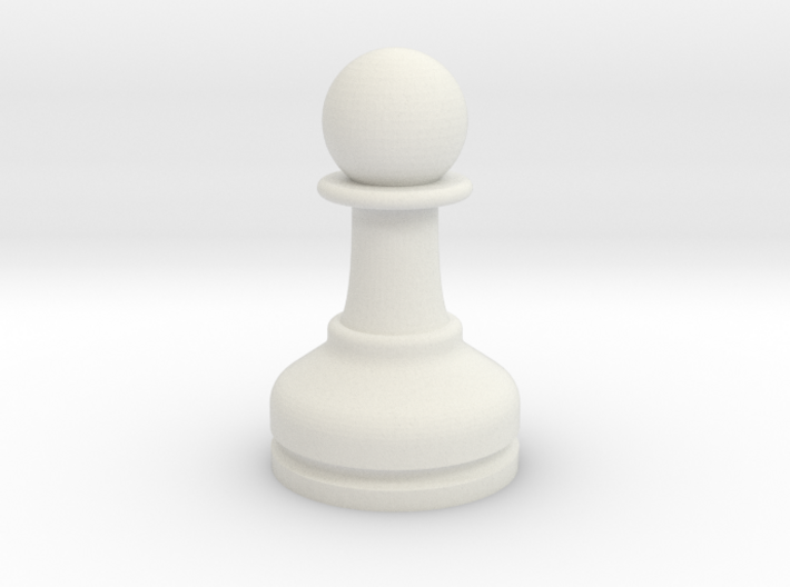 MILOSAURUS Chess LARGE Staunton Pawn 3d printed