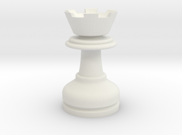 MILOSAURUS Chess LARGE Staunton Rook 3d printed