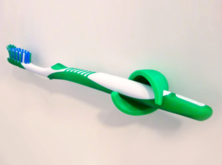 Toothbrush holder 3d printed