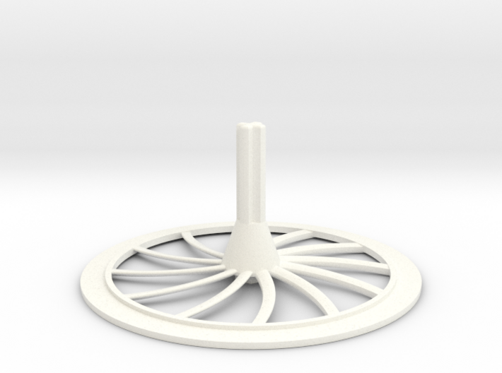 Turbine Hubcap--RH 3d printed