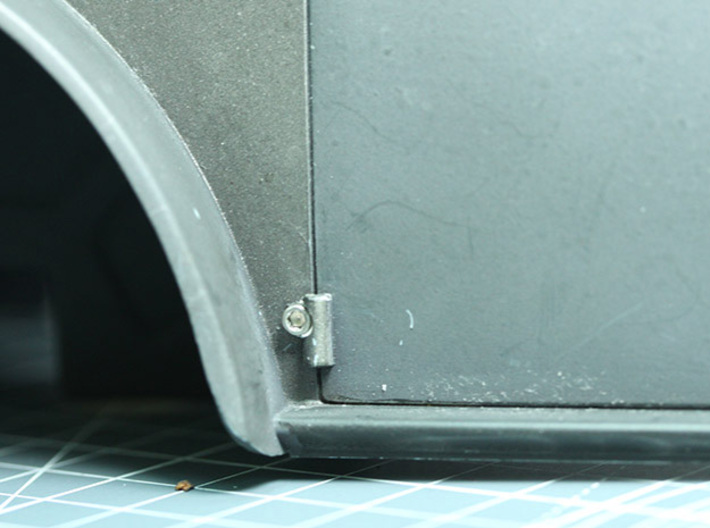Sand Scorcher Inner Wheel Arches, Front 3d printed Rear fixing point