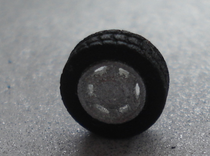 3 Felgensätze mit Reifen für H0 / 1:87 PKW´s 3d printed 