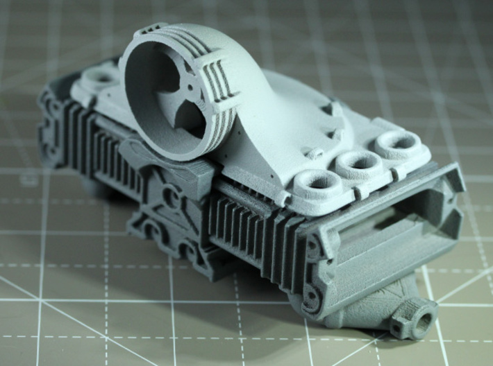 Sand Scorcher Fan Cowling 3d printed Fan Cowling shown fitted to the Engine Block (sold separately)