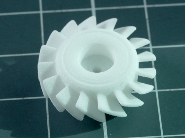 Sand Scorcher Cooling Fan 3d printed Cooling Fan, printed in nylon plastic