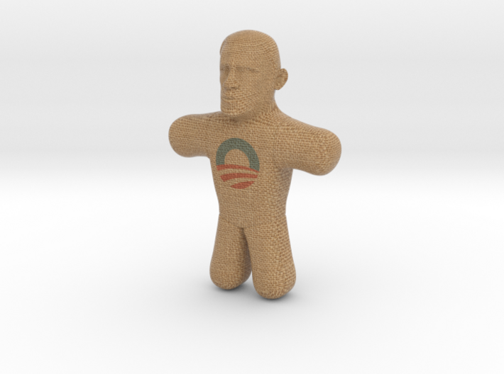 Obama Voodoo Doll - Color 3d printed Obama Voodoo Doll - Color