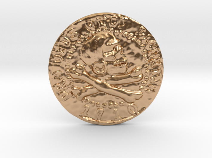 Pirate Coin Uncharted 4 3d printed