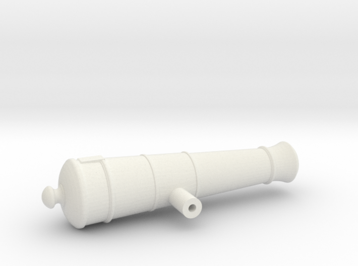 1:24 12-pounder Short cannon 3d printed