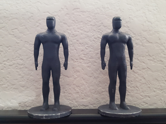 Humanoid Robot Gort Likeness 4 3d printed