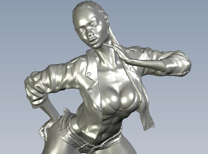 1/15 scale nose-art striptease dancer figure B 3d printed 