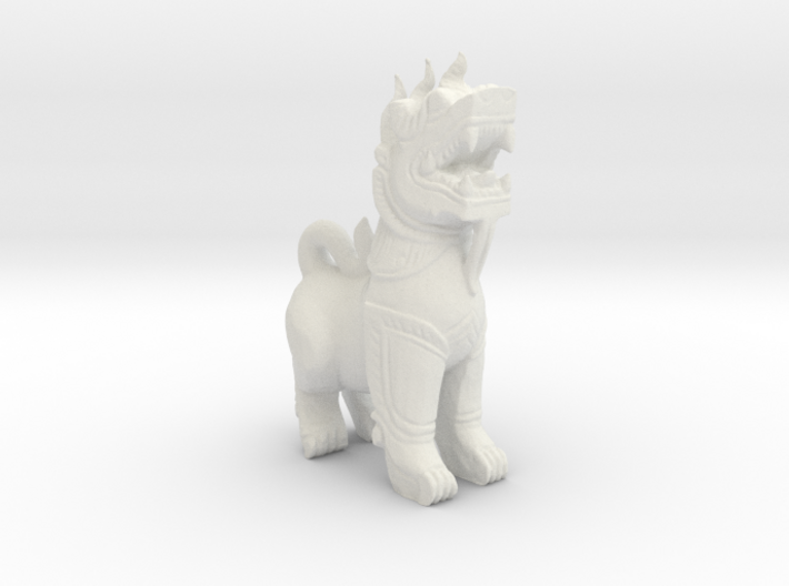 Fu Dog 3d printed